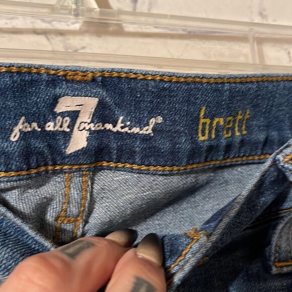 7FAM Brett destroyed bootcut jeans - Picture 6 of 6